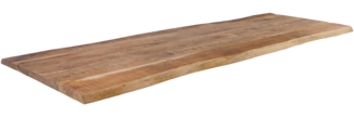 Tischplatte Baumkante Mango rough 200 x 60 cm CURT 137602736