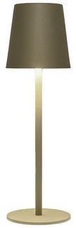 Coen Bakker Deco BV LED Tischleuchte Touch Tischlampe Dimmbar Akku IP44 Glatt Klein, Touch-Funktion, LED fest verbaut, Warmweiß, Kaltweiß, Tageslichtweiß