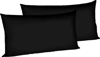 fleuresse Kissenbezüge Colours, (2 Stück), edler, bügelfreier Interlock-Jersey aus 100% Baumwolle