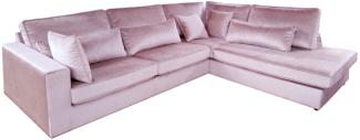 Casa Padrino Luxus Ecksofa 317x250 x H. 87 cm - Verschiedene Farben - Modernes Wohnzimmer Sofa mit Kissen - Moderne Wohnzimmer Möbel