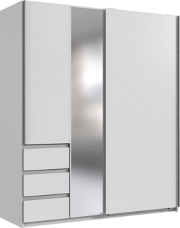 Wimex Schwebetürenschrank Stade, B: 168cm, inkl. Spiegel und von außen bedienbaren Schubladen mit von außen bedienbaren Schubkästen