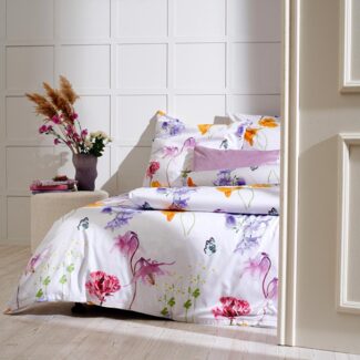 Apelt Mako-Satin Bettwäsche Celine bunt|160x210 cm + 65x100 cm