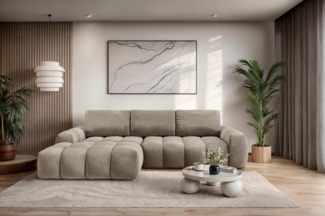 OTTO home Ecksofa AZITA L-Form, 270 cm - OTTO. Verlässliche Qualität, wahlweise als Schlafsofa m. Bettkasten, Bubble-Optik