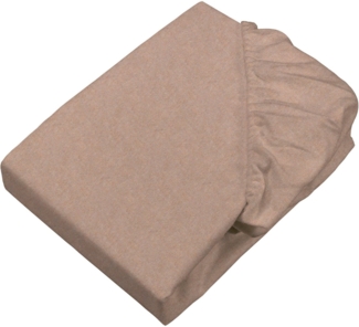 SETEX Bettlaken Feinbiber Melange Spannbetttuch, Feinbiber, Gummizug: rundum, (1 Stück), Melange-Effekt: Tiefe, Lebendigkeit, interessante Optik für das Auge