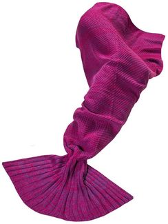 Wohndecke Meerjungfrau Kuscheldecke, Feluna, Wolldecke Flossen-Decke