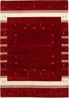 Morgenland Wollteppich - 203 x 141 cm - Rot