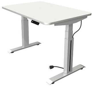 Kerkmann 10010410 Schreibtisch- Stehtisch Move Professional 1200x800 mm elektrisch höhenverstellbar Weiß