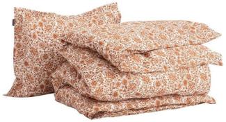 Gant Home Bettwäsche Ditsy Floral Single Set Rusty Brown (135x200cm) (2-teilig) 851027713-202