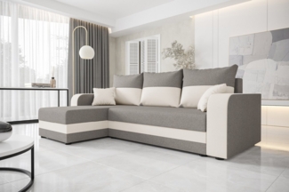 ALTDECOR Ecksofa HEWLI-BIS, Couch mit Schlaffunktion, Wohnzimmer - Wohnlandschaft