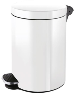 Helit Tretabfallbehälter Silberionen 5L weiß