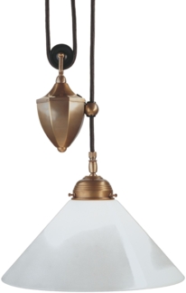 Deckenleuchte Ei02-70op Berliner Messing