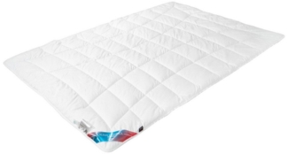 Badenia Trendline Sommerbettdecke Klima Control, Füllung: 50% Outlast, 40% Polyester, 10% Lyocell, Bezug: 52% Baumwolle 48% Tencel, Optimale Klimakontrolle