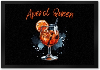 speecheese Fußmatte Aperol Queen Fußmatte in 35x50 cm