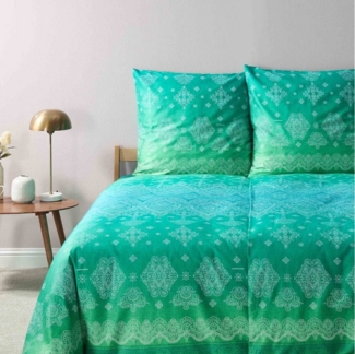 Bassetti Bettwäsche KERALA, Satin, 3 teilig, aus satinierter Baumwolle