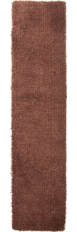 Morgenland Läufer Hochflor - 295x66 cm - braun