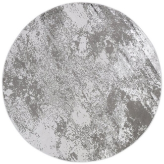 Tapiso Teppich CRYSTAL, rund, Höhe: 8 mm, Wohnzimmer, Schlafzimmer, modern Design