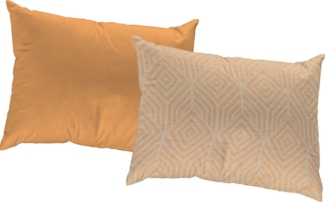 Adam Dekokissen Easy Diamond, Reißverschluss, gemustert, Wendekissenhülle ohne Füllung, 1 Stück