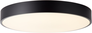 Brilliant LED Deckenleuchte Slimline D 50 cm, 3800 lm, 3000-6500 K, CCT, dimmbar, Metall, schwarz/weiß