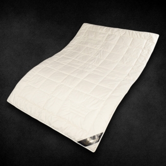 Alpaka-Flaum Vierjahreszeiten Betdecke - Kombi Steppbett - Luxusbettdecken 155x220 cm