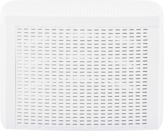 vidaXL Beistelltisch Weiß 54×54×36,5 cm Kunststoff 48774