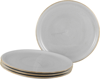 Vintage Nature Stein, Pizzateller 4-tlg (mo)