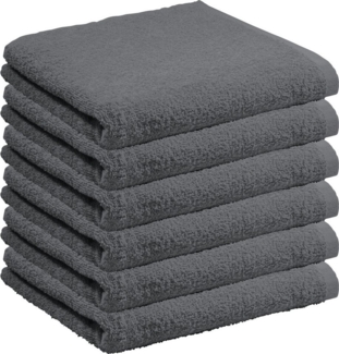 REDBEST Handtuch Handtuch "Oceanside" 6er-Pack, Frottier, Walk-Frottier Uni