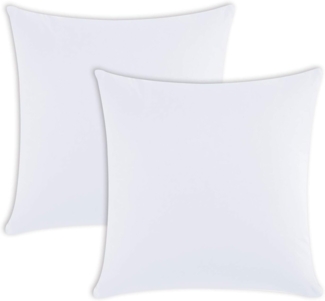 Müskaan Kissenbezug Kissenbezug 40x40 40x80 80x80 2er Pack Mikrofaser Kissenhülle, (2 Stück), mit Reißverschluss