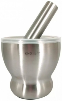 Kinghoff Kinghoff Stahlmörser mit Deckel 34199