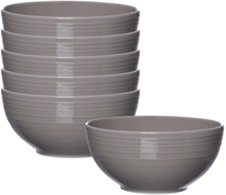 Ritzenhoff & Breker Levi Müslischale ø 15 cm grau 6er Set - DS