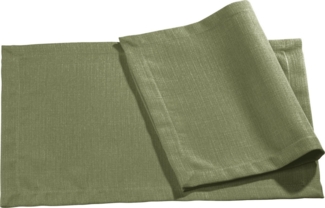 Erwin Müller Platzset Tischset "Krefeld" 2er-Pack, fleckabweisend Uni