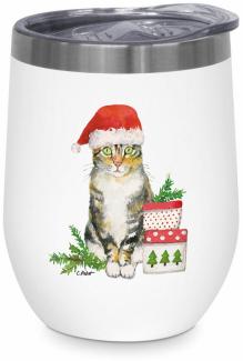 PPD Christmas Kitty Thermo Mug, Thermobecher, Coffee To Go, Isobecher, Iso Becher, 350 ml, 604563