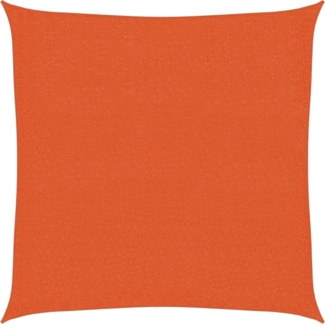 vidaXL Sonnensegel 160 g/m² Orange 3x3 m HDPE 311659