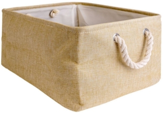 Intirilife Aufbewahrungskorb (1 St), Aufbewahrungskorb Organizer Henkel Aufbewahrungsbox für Regale Ablagen