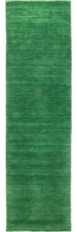 Morgenland Gabbeh Teppich - Loribaft Softy - Teppstar - läufer - 300x80 - Grün