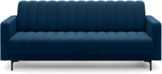 Eltap Roneyy Sofa (Lukso 40) mit Schlaffunktion, Blau, 89 x 86 x 212 cm