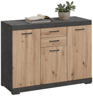 FMD Möbel Kommode 120 x 90 x 50 cm (B/H/T)