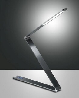 Fitz Tischleuchte, LED, 12W anthrazit Methacrylat satiniert-Copy