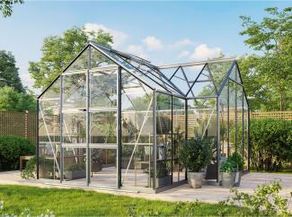 Vitavia Gewächshaus Clarus, ESG 3mm, alu-blank