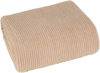Wohndecke Sofadecke Decke Tagesdecke Design Natur Farben Amber beige 70x160