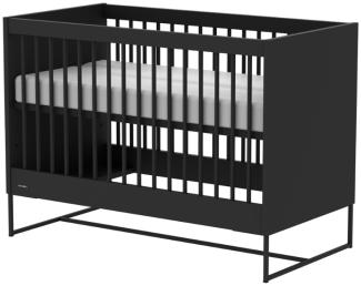 Kidsmill Modular 2 Babybett Mattschwarz – Schwarz