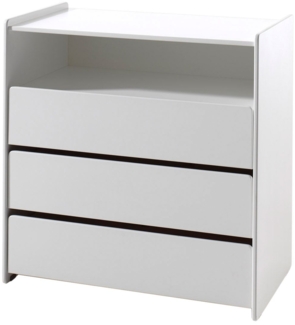 Kommode Karilynn 90x47x92 Schubladenkommode MDF Weiß