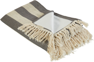 Picknickdecke MOUZA 150 x 200 cm Beige-Grau