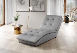 Wohnideebilder Doro Grau Chaiselongue CH-DOR-04SO