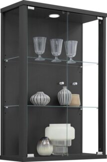 fif möbel Vitrine OPTIMA Hängevitrine/Glasvitrine 2x Glastür,perfekt für Sammler,Sammlervitrine