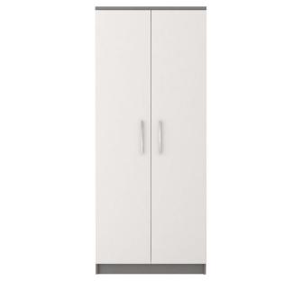 MOEBLO Drehtürenschrank MARSALA 2D (Kleiderschrank 2-türig Schrank Garderobe Schlafzimmer) (HxBxT):193x80x50 cm