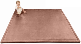 Hakuna Matte Wolkenweicher Kinderteppich | Mokka 200x150x2,5cm