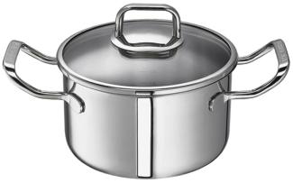 Schulte Ufer Turbo-Line i Fleischtopf silber 16 cm