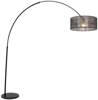 Steinhauer Bogenlampe Lilac Noir 9834ZW