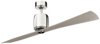 Elstead Lighting Ferron Deckenventilator Nickel poliert