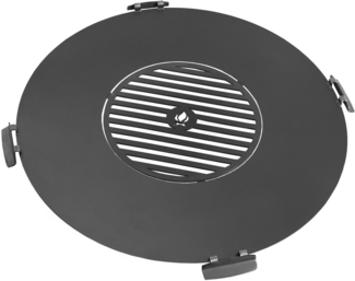 CookKing Stahl Grillplatte mit Grillrost | Zubehör